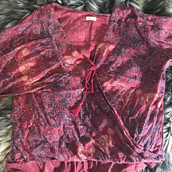 Elephant patterned blouse - Picture 2 of 2